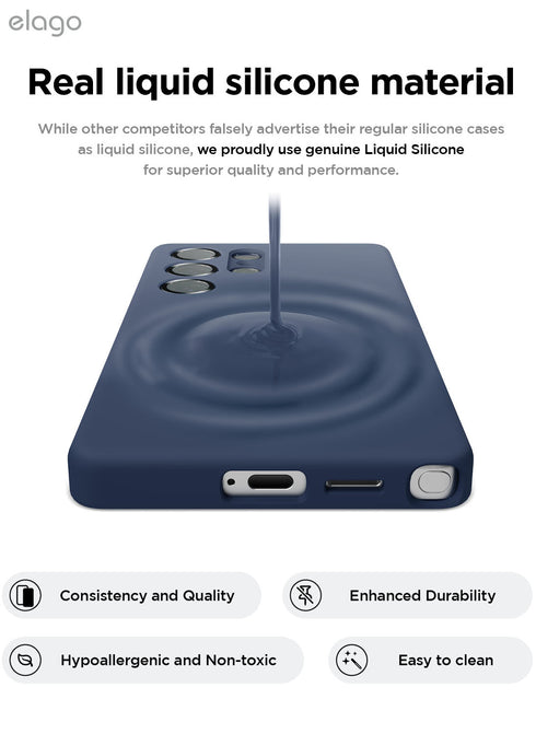 elago Samsung Galaxy S25 ULTRA Case Liquid Silicone